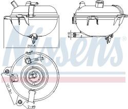 NISSENS Vas de expansiune, racire NISSENS 996130 (996130) - automobilus