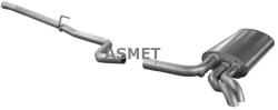 ASMET Toba esapament finala ASMET 01.076 - automobilus