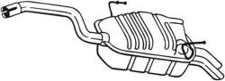 BOSAL Toba esapament finala BOSAL 190-903 (190-903) - automobilus