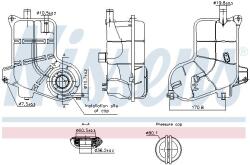 NISSENS Vas de expansiune, racire NISSENS 996368 - automobilus