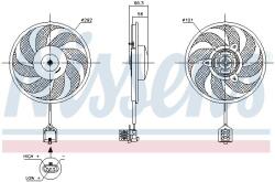 NISSENS Ventilator, radiator NISSENS 85596 (85596) - automobilus