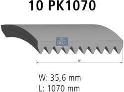 DT Spare Parts Curea transmisie cu caneluri DT Spare Parts 2.15410