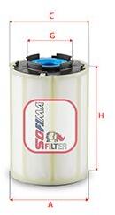 SOFIMA filtru combustibil SOFIMA S 6094 NE (S 6094 NE) - automobilus