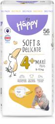 Bella Happy 4+ Maxi Plus 9-15 kg 56 db