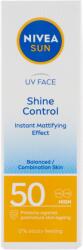 Nivea SUN Shine Control mattító hatású napozó arckrém SPF50 50 ml