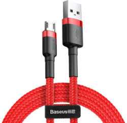 Baseus Cafule 2.4A USB-Micro USB kábel 1m (piros)