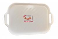  Füles műanyag tálca Fehér (11) (11)