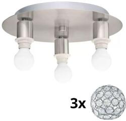 EGLO Plafonieră LED Eglo MY CHOICE 3xE14/4W/230V crom (EG31131B)