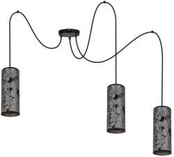 HEXE Lustră pe cablu AVALO 3xE27/60W/230V gri/negru (HX0113)