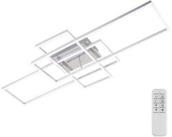 Briloner Lustră LED dimabilă aplicată FRAME LED/51W/230V crom Brilo + telecomandă (BL1248)