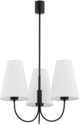 Argon Lustră pe tijă SAFIANO 3xE27/15W/230V negru Argon 6268 (AR6268)