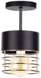 Keter Lighting Lustră pe tijă ROY 1xE27/60W/230V neagră (NA0336)