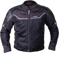 W-Tec Motoros kabát W-TEC Adam fekete 3XL (26086-3XL)