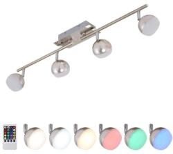 Briloner Spot LED RGB dimabil BAFFLE 4xLED/3, 3W/230V Briloner 2040-042 + telecomandă (BL0240)