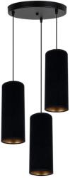 HEXE Lustră pe cablu AVALO 3xE27/60W/230V d. 35 cm negru (HX0083)