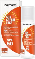 InoPharm Слънцезащитен крем за лице, SPF50, 35 g - ozone