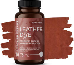 Leather Expert Bőrfesték - Velur. Nubuk, Analin 75ml Burnt Umber