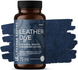 Leather Expert Bőrfesték - Velur. Nubuk, Analin 75ml Denim