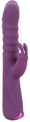 Javida 2 Function Vibration & Thrusting Rabbit Vibrator Purple Vibrator