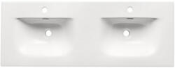 Comad Sky lavoar 121x46 cm dreptunghiular încastrat-dublă alb luciu SKY120D-8099 (SKY120D8099)