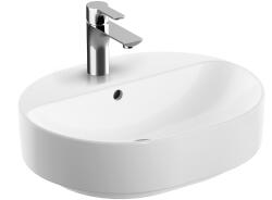 Geberit Variform lavoar 50x40 cm oval mobilier-de blat alb 500.775. 00.2 (500775002)