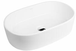 Oltens Lom lavoar 55x34 cm oval de blat alb 40311000 (40311000)