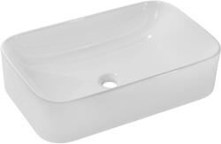 Comad Kama lavoar 61x38 cm dreptunghiular de blat alb luciu UN-KATI60-SW 7857B(60) (UNKATI60SW7857B60)