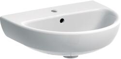 Geberit Selnova lavoar 50x41 cm semicircular clasică alb luciu 500.295. 01.7 (500295017)