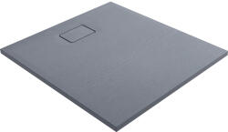 Oltens Bergytan téglalap alakú zuhanytálca 100x90 cm szürke 15101700 (15101700)
