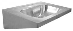 Nofer fali inox mosdó 61x21x46 cm, matt rozsdamentes acél 13033. S (13033.S)