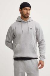 Adidas felső szürke, férfi, melange, kapucnis, IY4920 - szürke XL