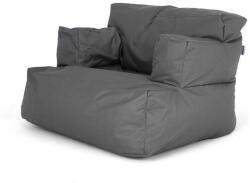 GimiHome Fotoliu Big Bean Bag, textil umplut cu perle polistiren, gri, 80 x 80 x 70 cm (GM562931gri) - jollymag