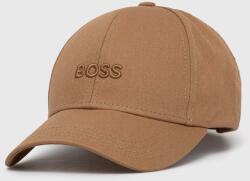 BOSS pamut baseball sapka bézs, nyomott mintás, 50519889 - bézs Univerzális méret - answear - 14 990 Ft
