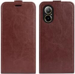  Husă rabatabilă pentru Realme C67 maro