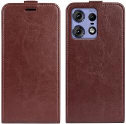  Husă rabatabilă pentru Motorola Edge 50 Pro maro
