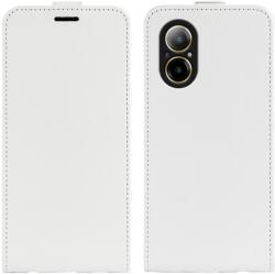  Husă rabatabilă pentru Realme C67 albă