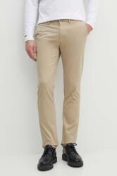 Tommy Hilfiger nadrág férfi, bézs, egyenes, MW0MW28884 - bézs 32/34