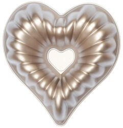 Decora Forma Coacere Inima Beatrice 28 x 27 x H 10 cm, Aluminiu Antiaderent (80110)