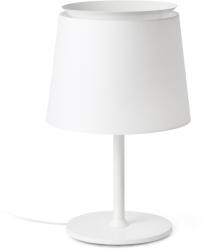 Faro Barcelona Savoy fehér asztali lámpa (FAR-20304-82) E27 1 izzós IP20 (20304-82)