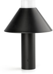 Faro Barcelona Fuji fekete hordozható LED asztali lámpa (FAR-74465) LED 1 izzós IP44 (74465)