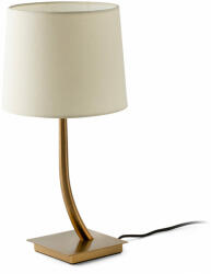 Faro Barcelona Rem arany-bézs asztali lámpa (FAR-29685-05) E27 1 izzós IP20 (29685-05)