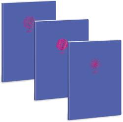 Ars Una A4 extra kapcsos füzet vonalas Violet Spring (5246) 22