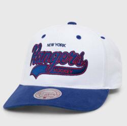 Mitchell&Ness pamut baseball sapka NHL NEW YORK RANGERS fehér, nyomott mintás - fehér Univerzális méret