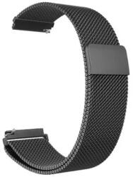 Colmi okosóra szíj, fém, mágneses, fekete, 20mm, Milan Magnetic Strap - bluedigital