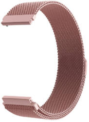 Colmi okosóra szíj, fém, mágneses, rózsaszín, 22mm, Milan Magnetic Strap - bluedigital