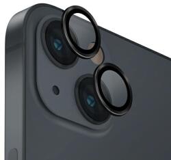 Uniq Optix kamera lencse védő üvegfólia fekete szegéllyel, applikátorral iPhone 14 / 14 Plus