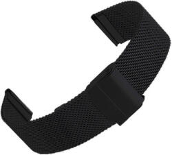 Colmi okosóra szíj, fém, fekete, 20mm, Milan Buckle Strap - bluedigital