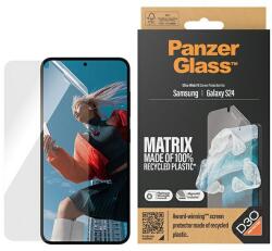 Panzer Ultra-Wide Fit Matrix Screen Protection fólia felhelyezést segítő applikátorral Samsung Galaxy S24