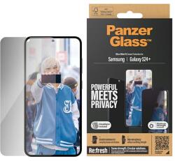 Panzer Ultra-Wide Fit betkintésvédett üvegfólia felhelyezést segítő applikátorral Samsung Galaxy S24 Plus