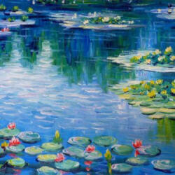 Alkotásutca Vízililiomok - Otthoni-online élményfestő készlet